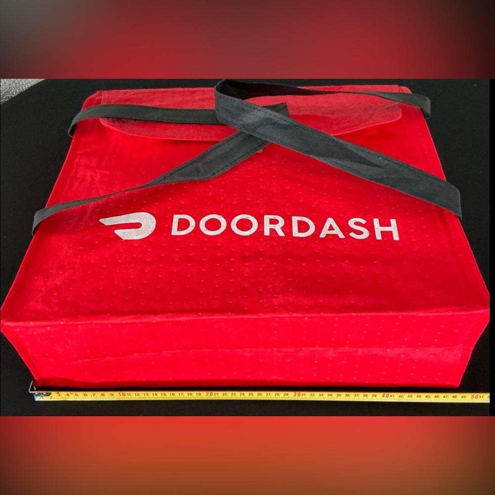 NEW DoorDash Red Insulated Delivery Bag